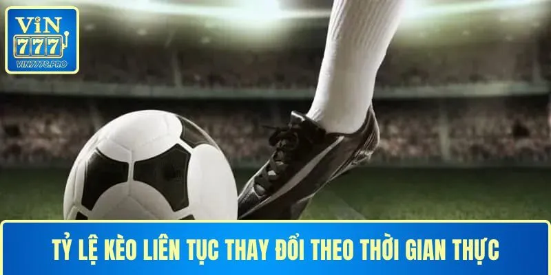 Trong kèo rung tỷ lệ kèo liên tục thay đổi theo thời gian thực